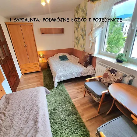 شقة Kacperek Samo Centrum, Willowa 4a - 2 Sypialnie, Salon - Dla Rodziny 4-5 Os *